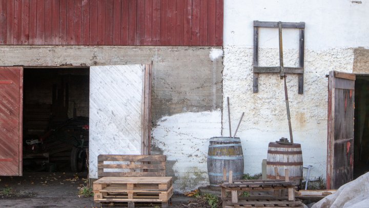 Mange praktikanter har fått et første møte med biodynamisk jordbruk med å røre ut preparater i slike tønner. Foto: Anne-Kristin Løes